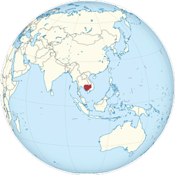 Cambodia location