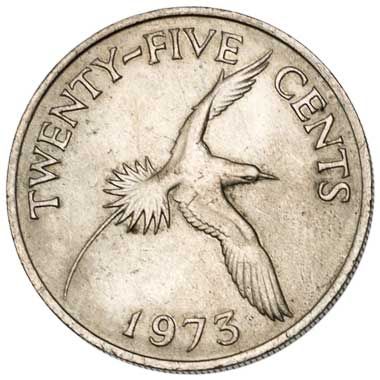 Bermuda 25-CENTS (KM18)