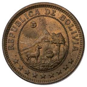 Bolivia 1-BOLIVIANO (KM184)