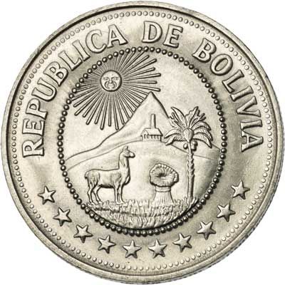 Bolivia 5-PESOS BOLIVIANOS (KM197)