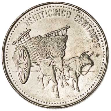 Dominican Republic 25-CENTAVOS (KM71)