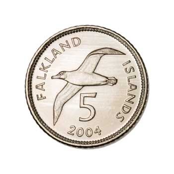 Falkland Islands 5-PENCE (KM132)