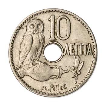Greece 10-LEPTA (KM63)