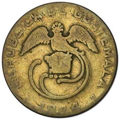 Guatemala 2-CENTAVOS (KM252)