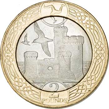 Isle of Man 2-POUNDS (KM-new)
