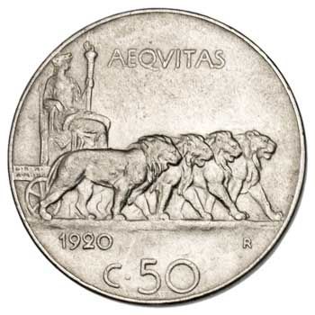 Italy 50-CENTESIMI (KM61)
