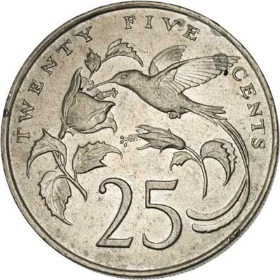 Jamaica 25-CENTS (KM49)