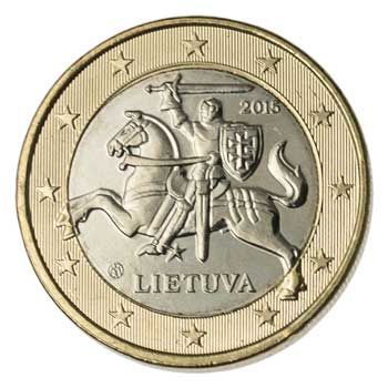 Lithuania 1-EURO (KM211)