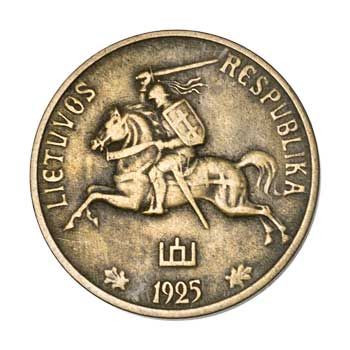 Lithuania 10-CENTU (KM73)