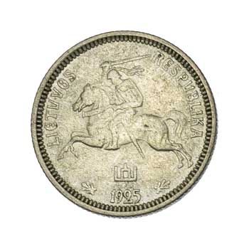 Lithuania 1-LITAS (KM76)