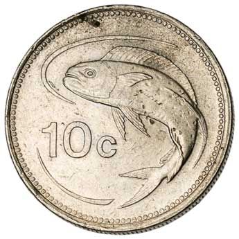 Malta 10-CENTS (KM96)