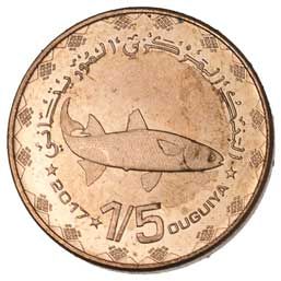 Mauritania 1/5-OUGUIYA