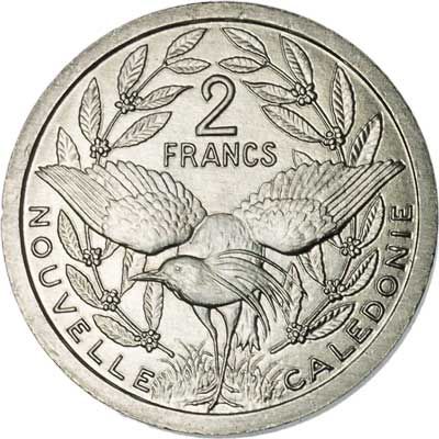 New Caledonia 2-FRANCS (KM14)