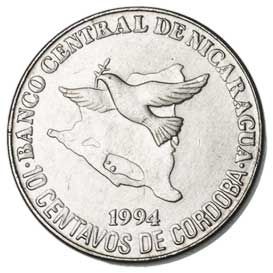 Nicaragua 10-CENTAVOS (KM81)