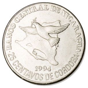 Nicaragua 25-CENTAVOS (KM82)