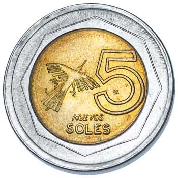 Peru 5-NUEVOS-SOLES (KM316)