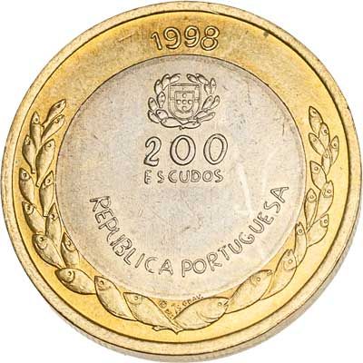 Portugal 200-ESCUDOS (KM706)