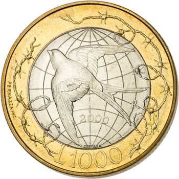 San Marino 1000-LIRE (KM405)