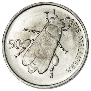 Slovenia 50-STOTINOV (KM3)