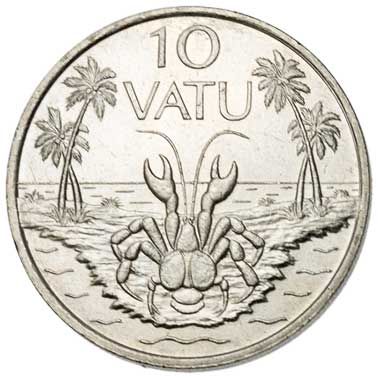 Vanuatu 10-VATU (KM6)