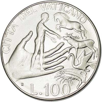 Vatican City 100-LIRE (KM209)