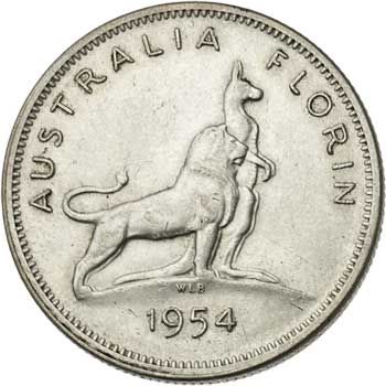 Australia 1-FLORIN (KM55)