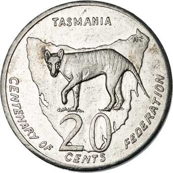 Australia 20-CENTS (KM564)