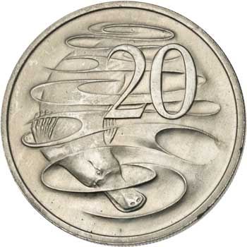 Australia 20-CENTS (KM66)