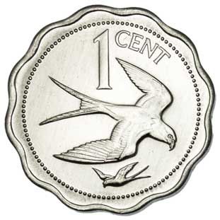 Belize 1-CENT (KM46b)