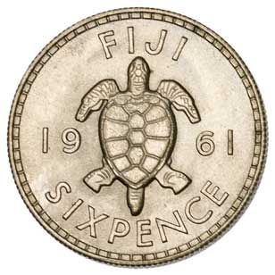 Fiji 6-PENCE (KM19)