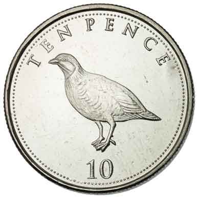 Gibraltar 10-PENCE (KM-new)