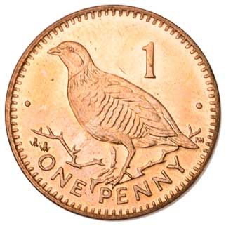 Gibraltar 1-PENNY (KM773)