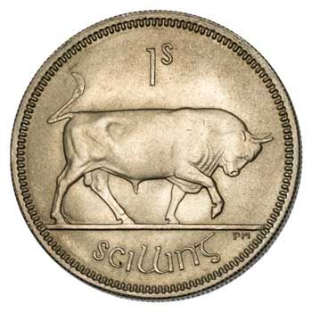 Ireland 1-SHILLING (KM14a)