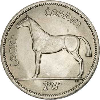 Ireland ½-CROWN (KM16a)