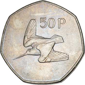 Ireland 50-PENCE (KM24)