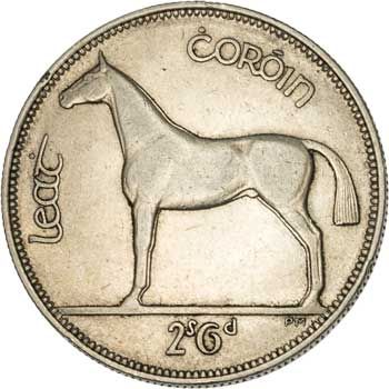 Ireland ½-CROWN (KM8)