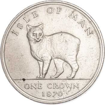 Isle of Man 1-CROWN (KM18)